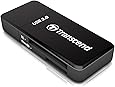 Transcend USB 3.0 SDHC / SDXC / microSDHC / SDXC Card Reader, TS-RDF5K (Black)