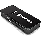 Transcend USB 3.0 SDHC / SDXC / microSDHC / SDXC Card Reader, TS-RDF5K (Black)