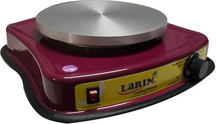 Larin D-Lite Electric Stove, Maroon