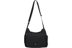 Zlineviy Canvas Messenger Bag for Women Men Crossbody Tote Bag with Multiple Pockets Vintage Satchel