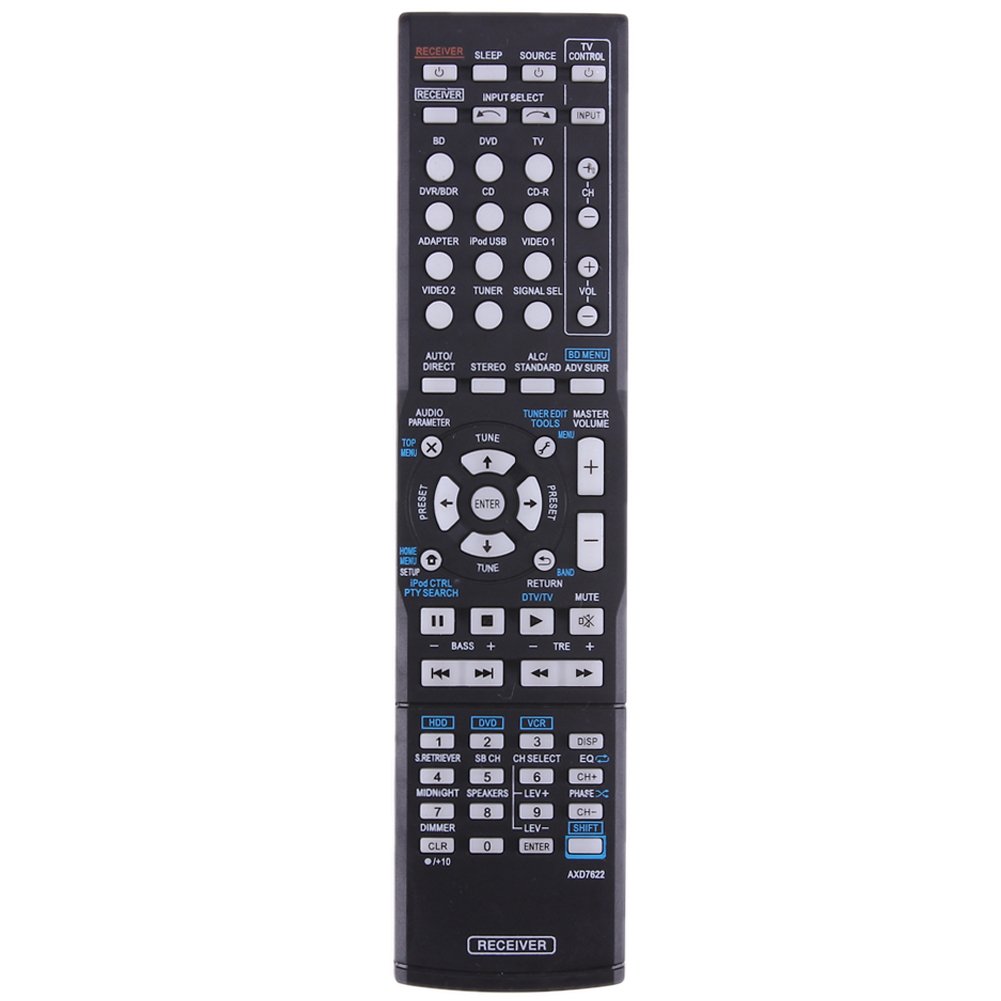 eplacement Remote Control for Pioneer VSX-521/AXD7660/VSX-422-K/AXD7662 AV Receiver