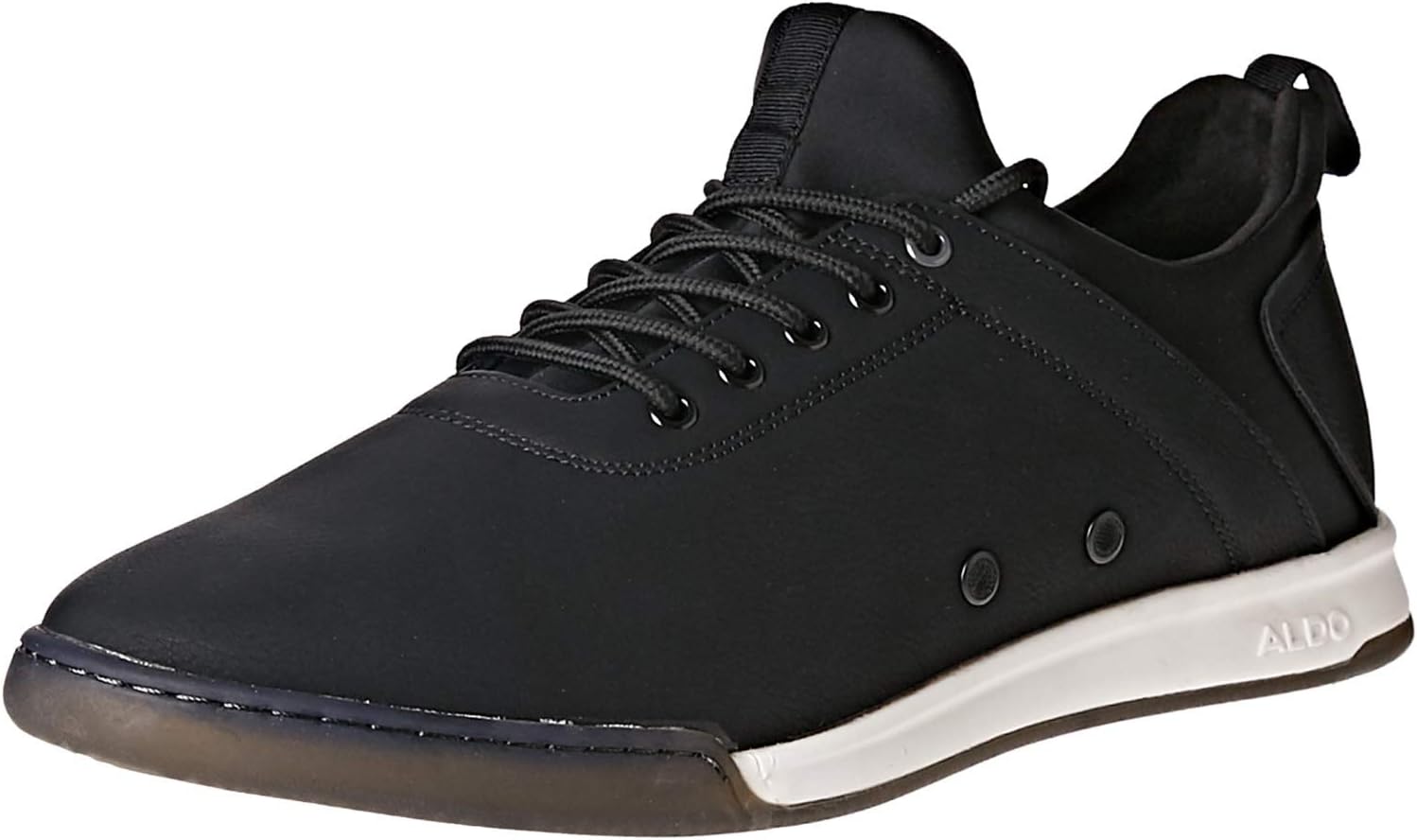 ALDO Men�s Chaviel LowTop Sneakers, (Black Leather 97), 9