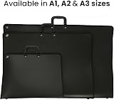 ARTISTIK A3 Art Portfolio Case with Shoulder Strap Weather-Resistant Bag view 6