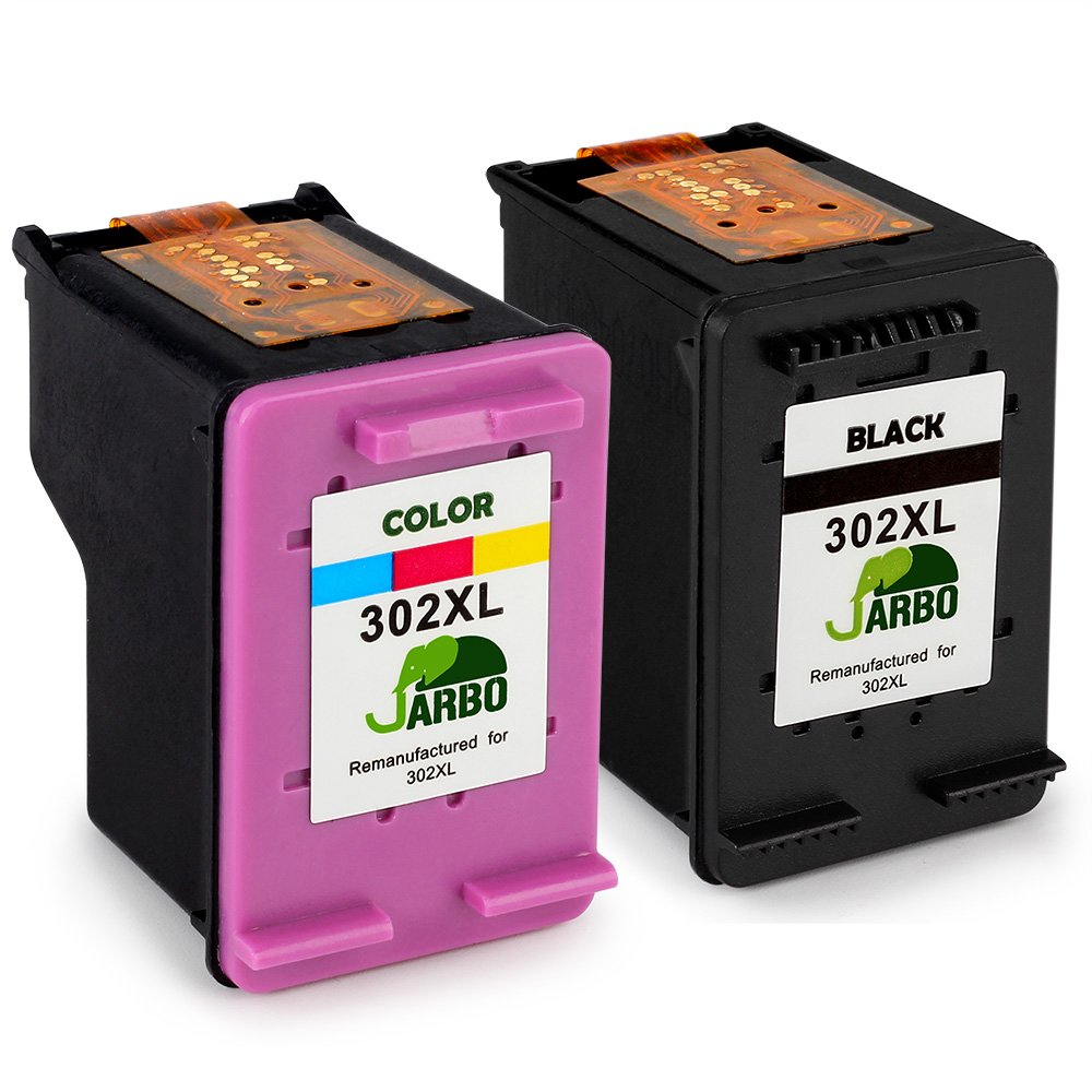 JARBO Remanufacturado HP XL Cartuchos de tinta Negro tricolor Compatiable con HP