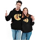 Tstars Pizza Matching Hoodies for Couples His and Hers The Missing Piece Valentine