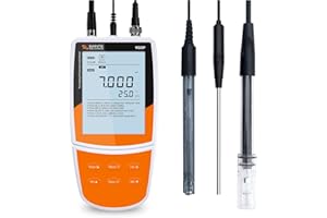 BANTE INSTRUMENTS Bante 902P Portable pH Conductivity Meter | Multi-Parameter Meter for Measuring pH, Conductivity, TDS, Salinity, Resistivity, ORP and Temperature | Accuracy ±0.002 pH, ±1% F.S.