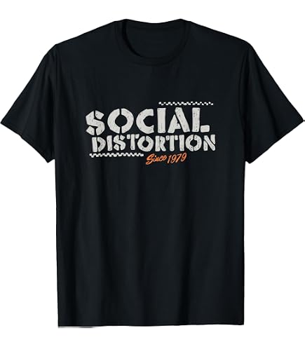 Amazon.com: Official Social Distortion Torn Logo T-Shirt