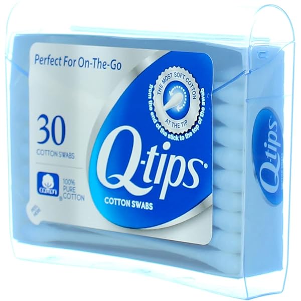 Q-TIPS SWABS TRAVEL PACK,30 COUNT, PACK OF 1 BLUE