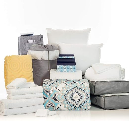 Amazon Com Ocm College Dorm Room Essentials 24 Piece Complete