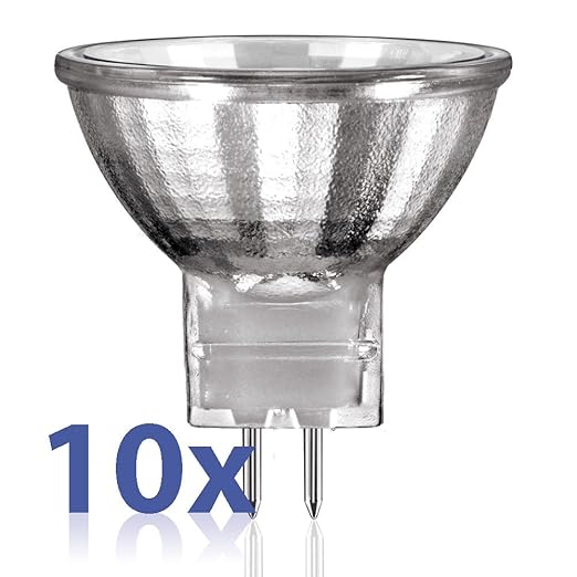 10 x Halogen Spiegellampe Kaltlicht Reflektor Strahler MR11 G4 10W 10 Watt 12V