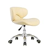 Pedicure Stool, PU Leather Massage Chair with