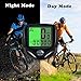 Haslo tech Bike Computer Wireless Bicycle Speedometer Odometer Waterproof Cycle Computer with Digital LCD Backlight Auto Power On/Off Systems Multi Functionthumb 2