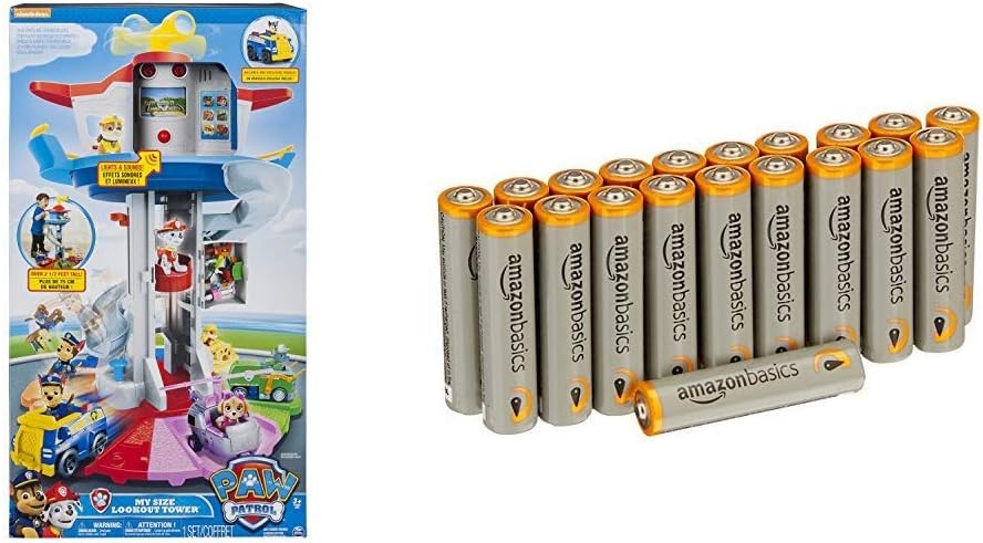 amazon paw patrol lookout tower
