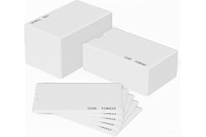 SANPOPO 30pcs-26 Bit Proximity Clamshell Weigand Prox Swipe Cards 1.8 mm Thickness Compatable with ISOProx 1386 1326 H10301 Format Readers and Systems. Works with The Many of Access Control Systems