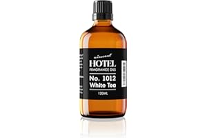 AIR-SCENT AirScent Hotel Diffuser Oil No. 1012 Inspired by The White Tea Hotel Scent - Premium Fragrance Oil for Ultrasonic and Waterless Diffusers and Crafting - 120 mL, 4 fl oz Bottle