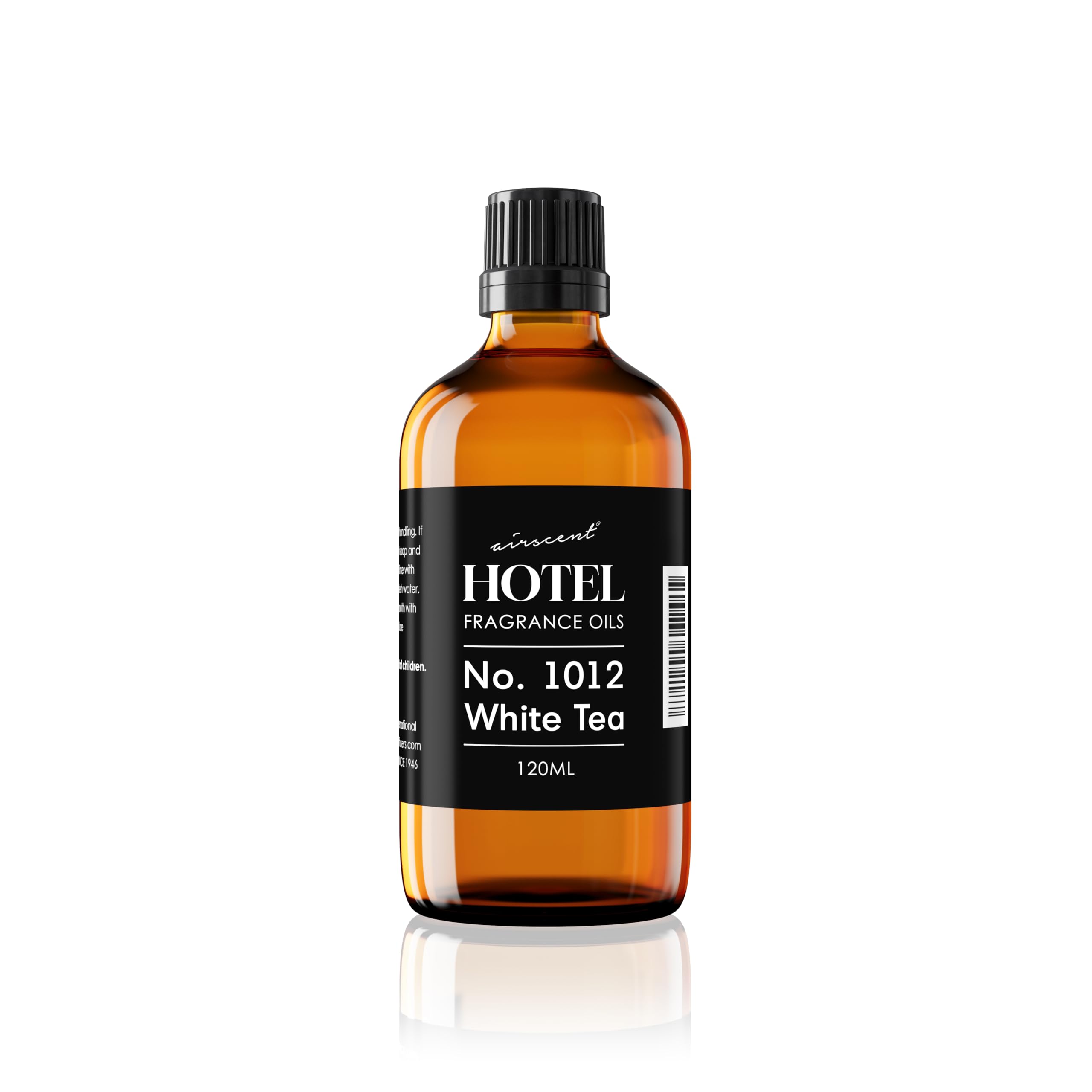 AirScent Hotel Diffuser Oil No. 1012 Inspired by The White Tea Hotel Scent - Premium Fragrance Oil for Ultrasonic and Waterless Diffusers and Crafting - 120 mL, 4 fl oz Bottle
