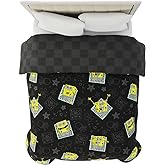 Collectibles Spongebob Squarepants Bedding Super Soft Cozy Microfiber Reversible Comforter, Queen, (Officially Licensed Product) by Franco