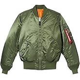 Alpha Industries MA-1 Bomber Flight Jacket - Fighter Pilot Flight Jacket