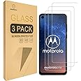Mr.Shield [3-PACK] Designed For Motorola Moto (One Vision) / (Moto One Vision) [Tempered Glass] Screen Protector with Lifetime Replacement