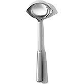 OXO Steel Ladle | Stainless Steel Deep Ladle, Non-Slip Handle, Ideal for Serving Soups, Stews, Sauces, Dishwasher Safe