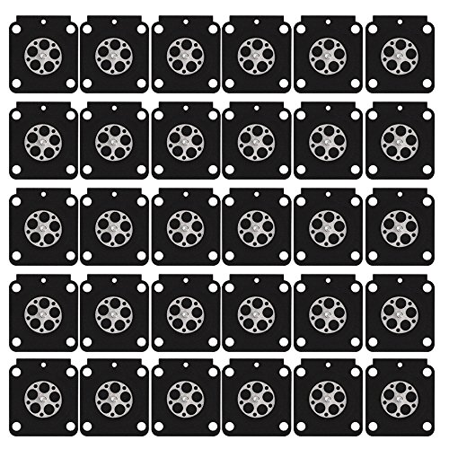 HIPA (Pack Of 30) A015053 Metering Diaphragm For ZAMA C1Q Series Carburetor