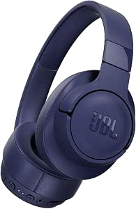 JBL TUNE 750BTNC - Wireless Over-Ear Headphones with Noise Cancellation -  Blue : Electronics