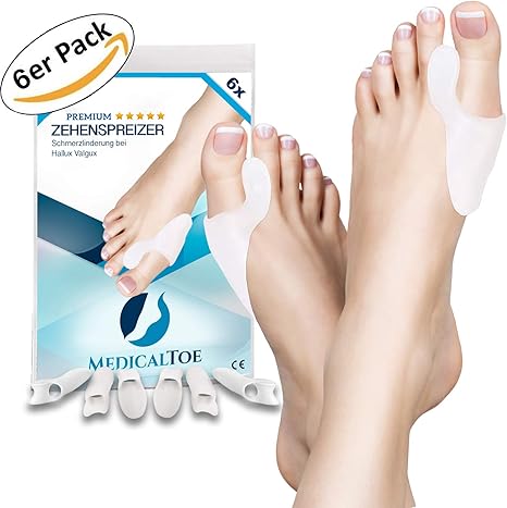Hallux Valgus Korrektur Set - 9-teiliges Kit Für Ballenzehen & Schmerzen