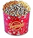 Popcornopolis Gourmet Popcorn 2 Gallon Red Snowflakes Tin - Premium