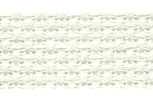 DMC TC8836-0322 Silver Label Aida Count with Soft Tube, Antique White, 15 by 18-Inch, 18-Pack