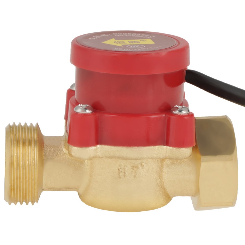 1 PCS HT-60 220V 0.5A G3/4"-3/4" Thread Water Pump Flow Sensor Switch for Home/Shower