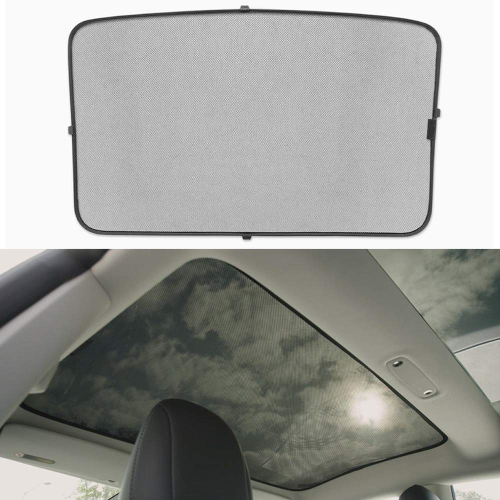 Buy BASENOR Model 3 Front Glass Roof Sunshade Window Sunroof Sun Shade