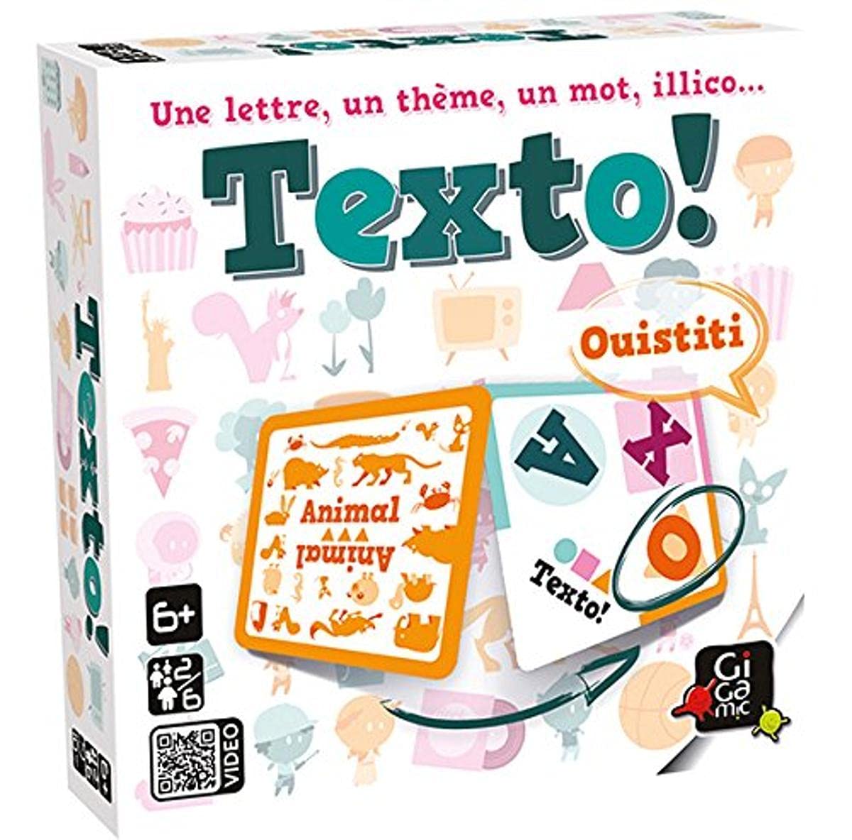 Gigamic – JFTE – Card Game – "Texto!"