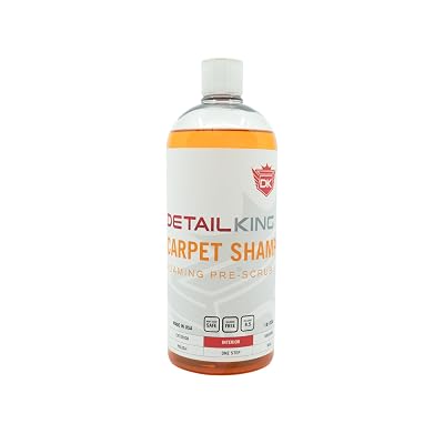 Detail King Automotive Carpet Shampoo & Car Upholstery Cleaner - Auto Detailing Carpet Cleaner For Car Interior - 32oz
