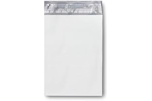KKBESTPACK Poly Mailers Envelope Shipping Bags (white, 6 x 9 Pack of 100)