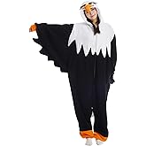 Pueyda Adult Cute Animal Onesie Pajamas Sleepwear Animal Halloween Party Costumes