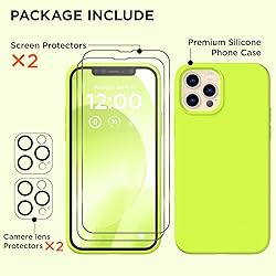COFFKER for iPhone 12 Pro Max Case, [2X Camera