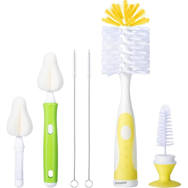 Chemimoso Multifunctional Cleaning Brush, Baby Bottle Brush, Bottle