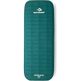 Sea to Summit Comfort Deluxe Self-Inflating Foam Camping Mattress, Regular | Luxury 4-season self-inflating sleeping pad with vertical sidewalls delivers 3.9 inches of comfort for camping or travel