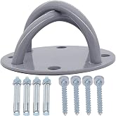 Wall Ceiling Mount Bracket for Gym &amp; Home Suspension Straps Anchor for Olympic Rings Fitness Training Yoga Swing Battle Ropes Resistance Band &amp; Boxing Equipment