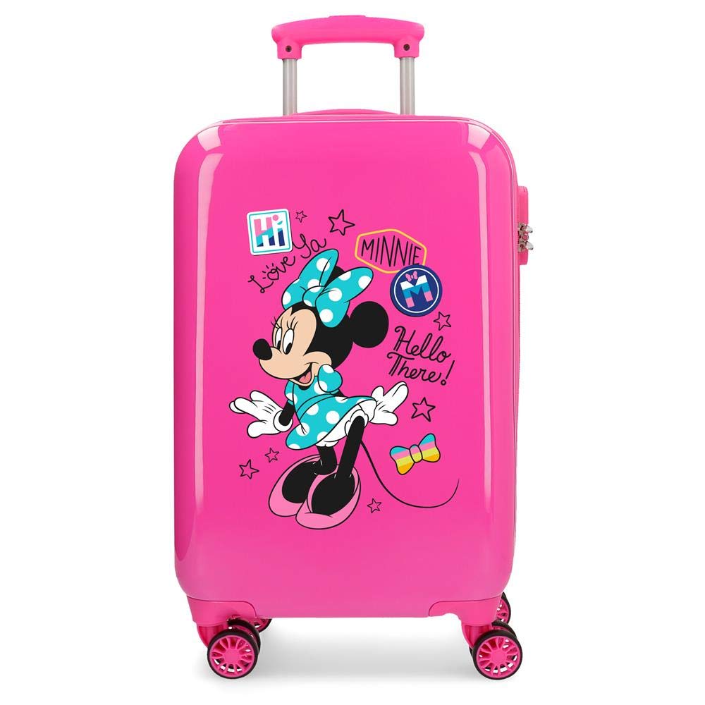 Enjoy Minnie Hardside Carry-On Suitcase Hello