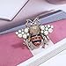 FERVENT LOVE Simulated Pearl Honey Bee Brooch Pin