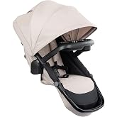 Evenflo Pivot Xpand NXT Toddler Second Seat | Attachment for Pivot Xpand NXT Travel Systems, Convers Travel System to Double Stroller, up to 55 lbs (Canyon Beige)