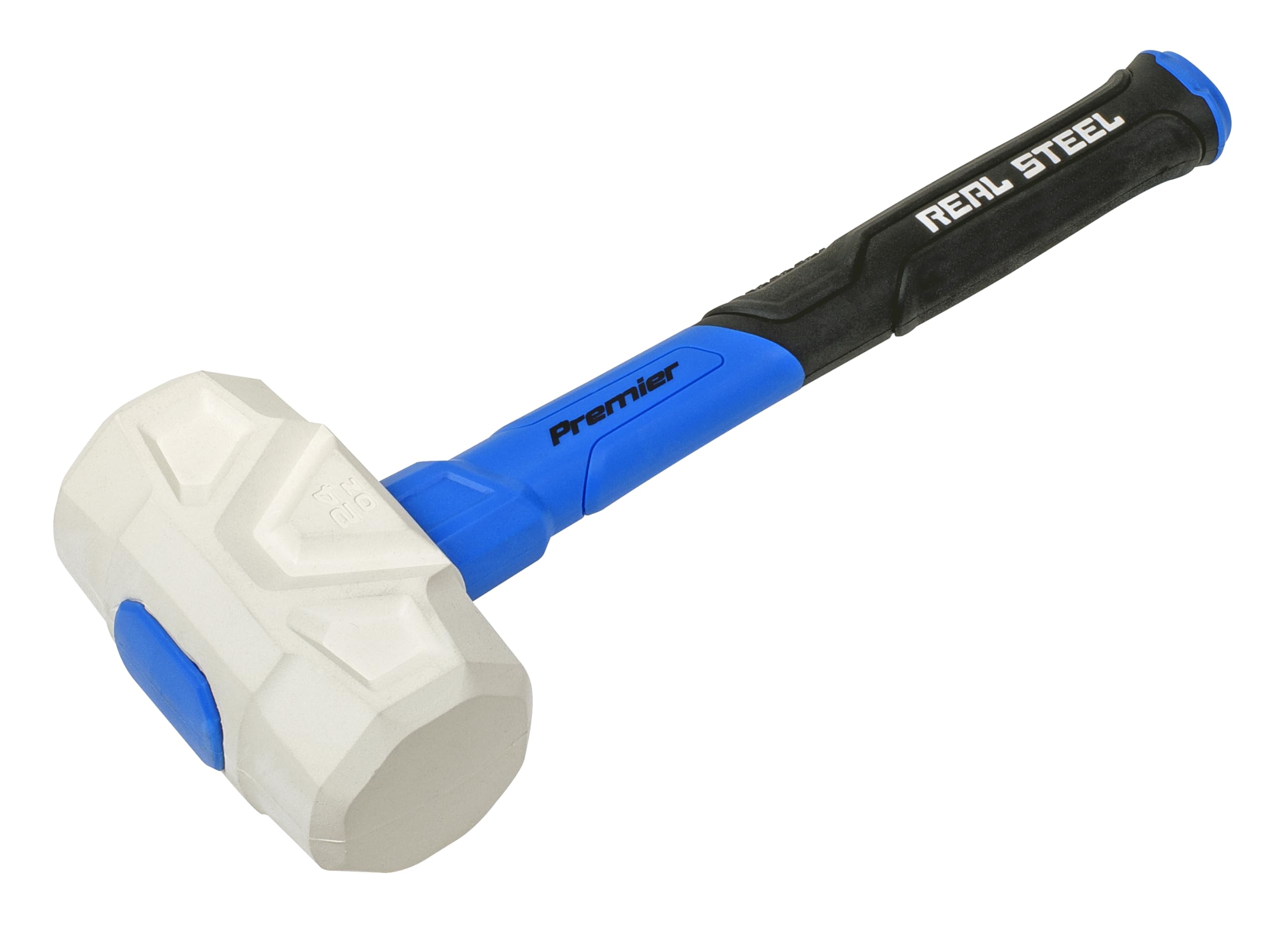 Sealey RMG24 24oz Rubber Mallet with Fibreglass Shaft