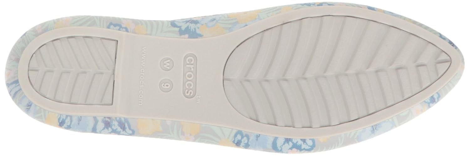 crocs eve graphic women flat in floral