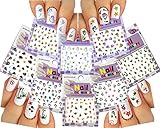 Sea World Nail Art 3D Stickers Decals, Set of 8