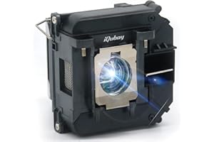 iQubay ELPLP60 ELPLP61 V13H010L60 V13H010L61 Replacement Projector Lamp Bulb for Epson PowerLite Home Cinema 420 425W 905 92 93 95 1835 430 96W 435W 915W D6150 425Wi 430i EB95 H382A H383A H384A