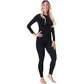 Rocky Thermal Underwear Women Long Johns Womens Thermals Top Bottom Set Fleece Lined Under Wear Clothes Base Layer Thermals