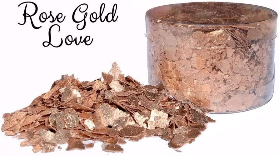 Edible Flakes - Rose Gold Love by Crystal Candy - PACK OF 2