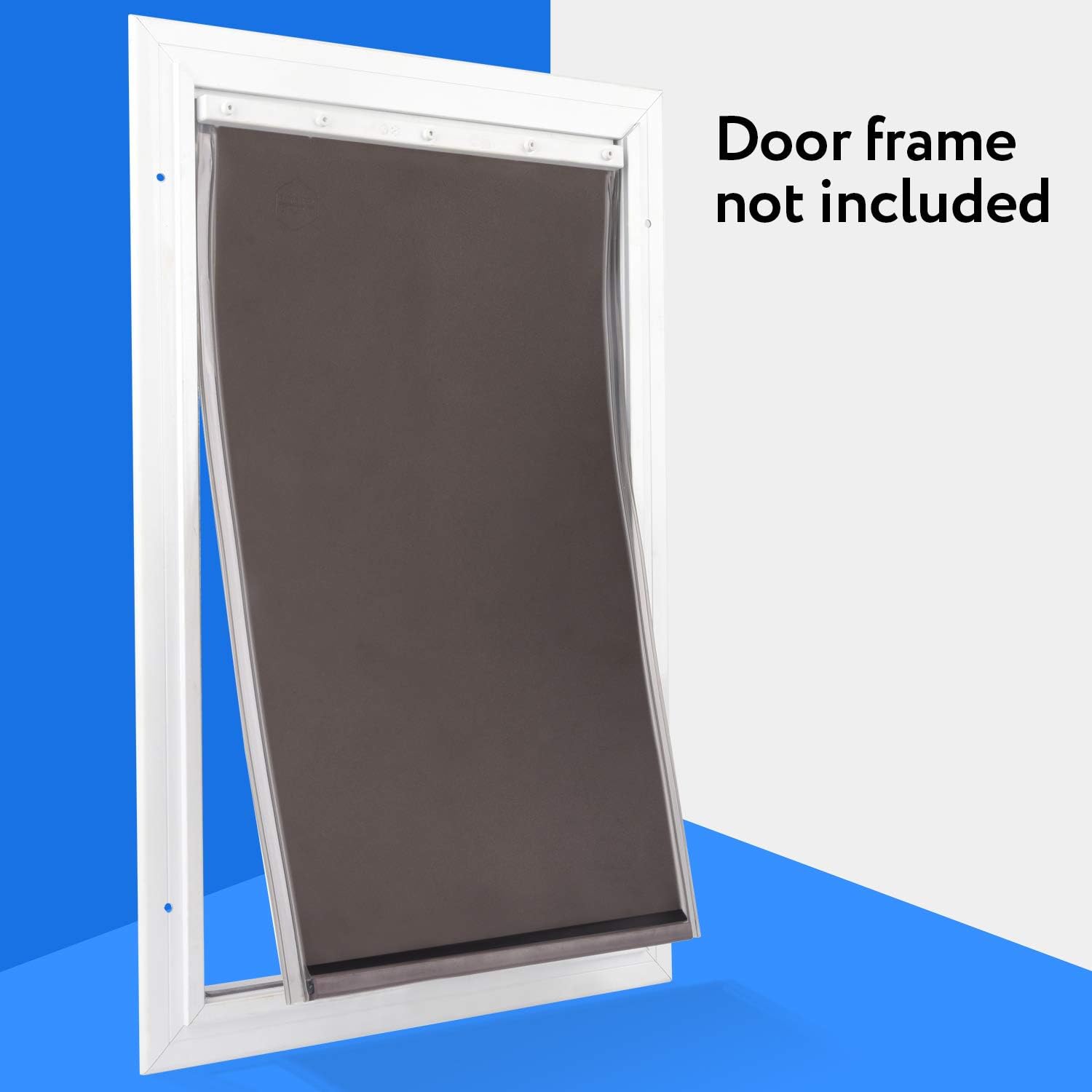 Large Replacement Dog Door Flap Compatible with PetSafe Freedom Doggie Doors - Weather Resistant - Measures 10 1/8" x 16 7/8" Made from flexible, durable, weather resistant materials- Doggie Door Flap : Pet Supplies