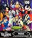 Disney Villains ~ 100 Piece Jigsaw Puzzle ~ Fantastic Time Span Then & Now!